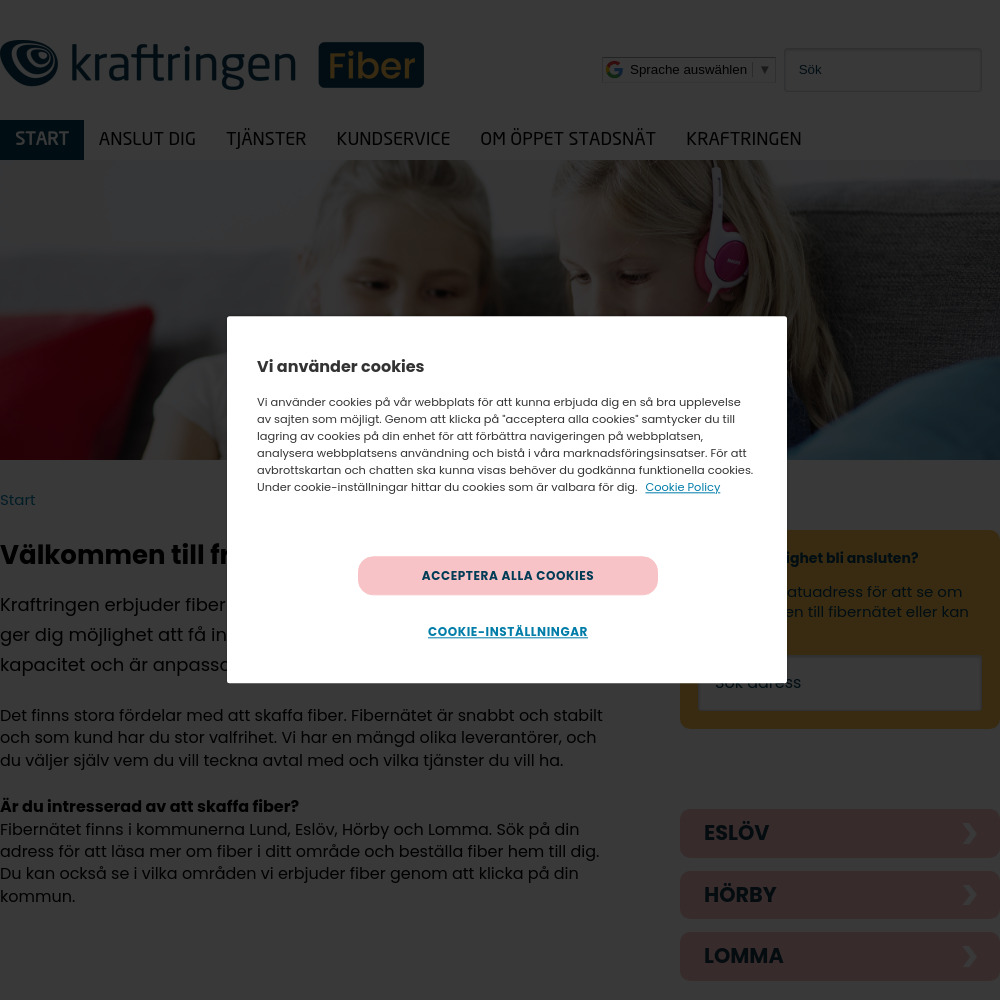 Kraftringen fiber Kraftringen fiber